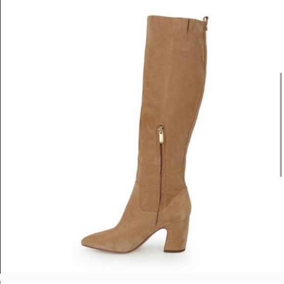 Sam Edelman hai boot camel suede knee high - Picture 11 of 16